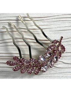 GRZEBIEŃ wsuwany do włosów wtykowy ozdobny KŁOS Lolita...