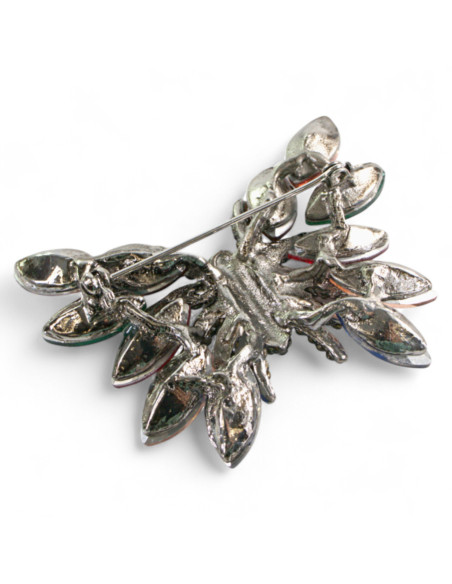 Broszka BROSZA MOTYL z KAMIENIAMI ozdobna Lolita Accessories