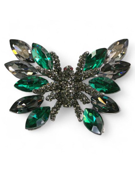 Broszka BROSZA MOTYL z KAMIENIAMI ozdobna Lolita Accessories