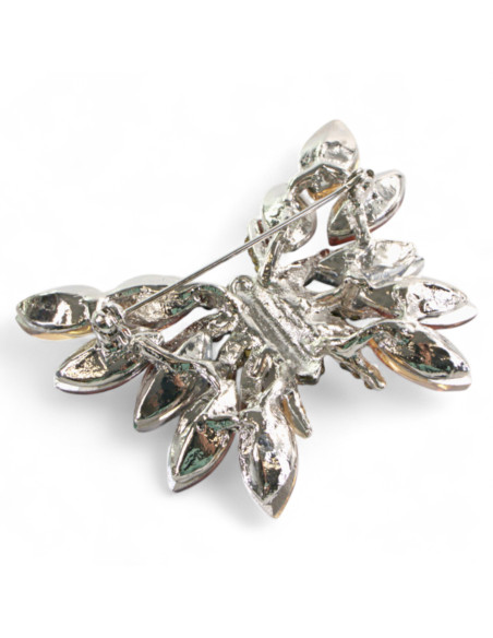 Broszka BROSZA MOTYL z KAMIENIAMI ozdobna Lolita Accessories