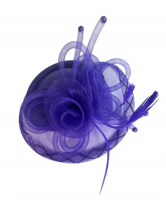 STROIK na GŁOWĘ Z OZDOBĄ TOCZEK FASCYNATOR Lolita AKCESORIA