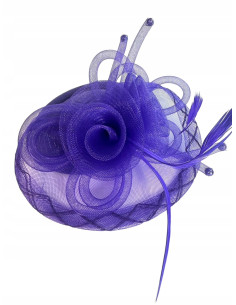 STROIK na GŁOWĘ Z OZDOBĄ TOCZEK FASCYNATOR Lolita AKCESORIA 2