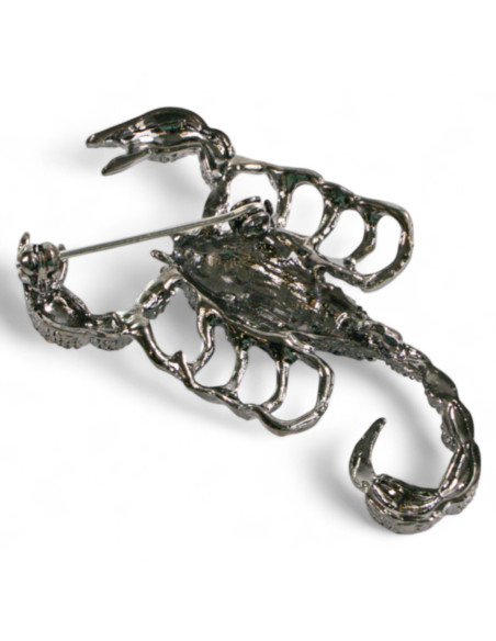 Klasyczna Broszka Brosza SKORPION Z CYRKONIAMI Lolita Accessories