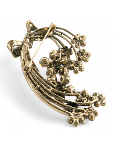 Broszka Brosza KWIATKI WIĄZANKA Lolita...