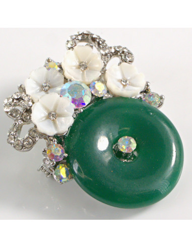 BROSZKA BROSZA a'la JADEID ZIELONA ZIELONY...