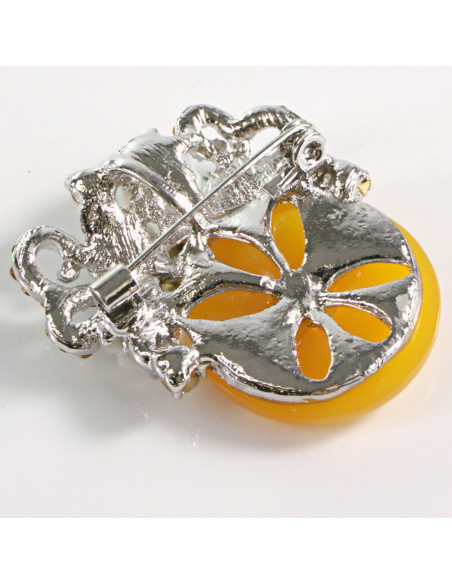 BROSZKA BROSZA a'la JADEID ŻÓŁTY LOLITA AKCESORIA