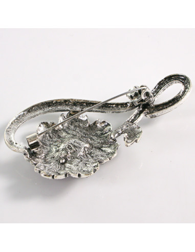 BROSZKA BROSZA KOLOROWY KWIAT KWIATEK Z...