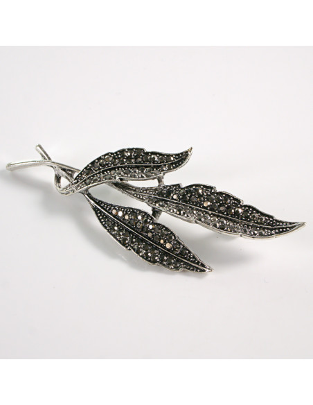 BROSZKA BROSZA SREBRNY KŁOS GAŁĄZKA  LOLITA AKCESORIA