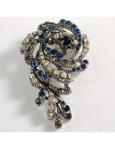 BROSZKA BROSZA DUŻA MAXI  WIKTORIAŃSKA RÓŻA LOLITA AKCESORIA