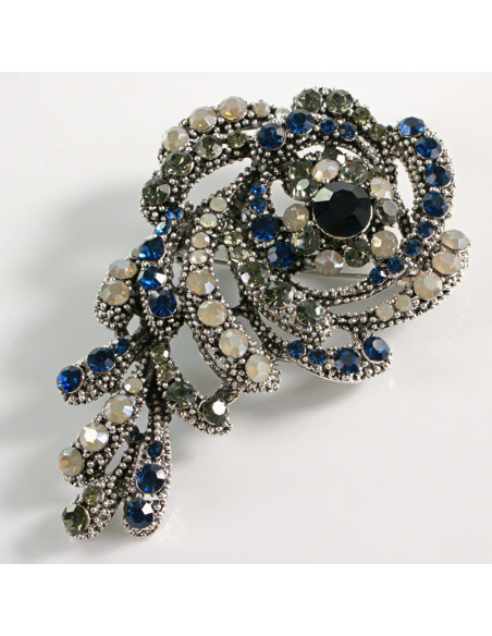 BROSZKA BROSZA DUŻA MAXI  WIKTORIAŃSKA RÓŻA LOLITA AKCESORIA