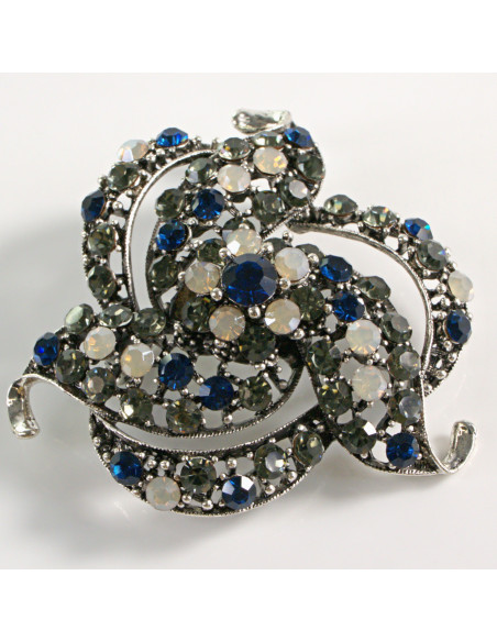 BROSZKA BROSZA DUŻY MAXI  ZIELONY WIKTORIAŃSKI PRECEL LOLITA AKCESORIA