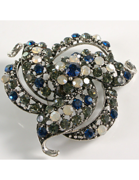 BROSZKA BROSZA DUŻY MAXI  ZIELONY WIKTORIAŃSKI PRECEL LOLITA AKCESORIA