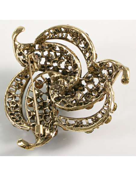 BROSZKA BROSZA DUŻY MAXI  WIKTORIAŃSKI PRECEL LOLITA AKCESORIA