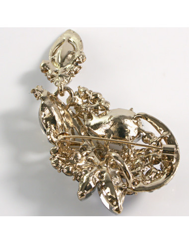 BROSZKA BROSZA WIKTORIAŃSKI RÓG OBFITOŚCI...