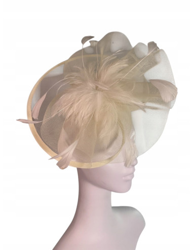 STROIK na GŁOWĘ Z OZDOBĄ TOCZEK FASCYNATOR Z...