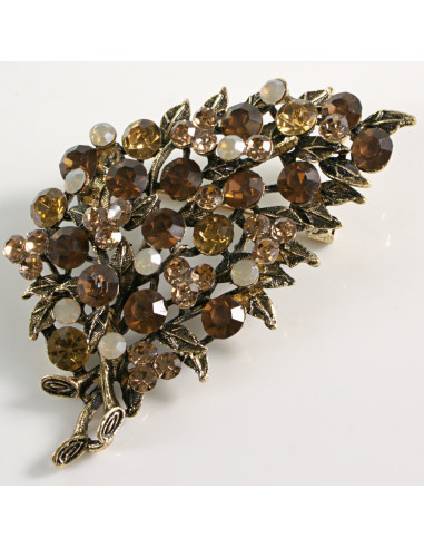 BROSZKA BROSZA WIKTORIAŃSKI RÓG OBFITOŚCI XL...