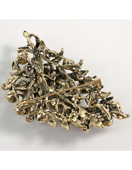 BROSZKA BROSZA WIKTORIAŃSKI RÓG OBFITOŚCI XL LOLITA AKCESORIA