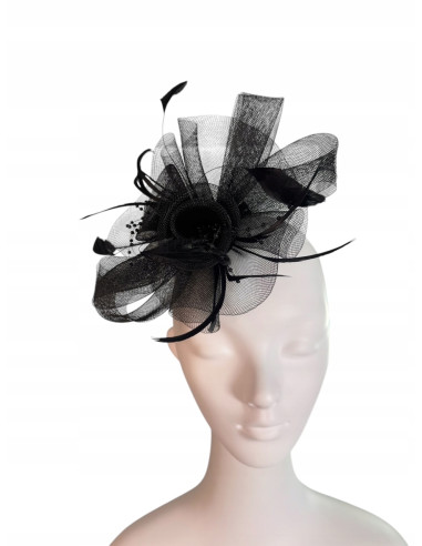 STROIK na GŁOWĘ Z OZDOBĄ TOCZEK FASCYNATOR Z...