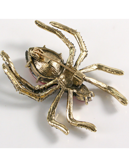 BROSZKA BROSZA  KLASYCZNY CZERWONY PAJĄK    LOLITA AKCESORIA