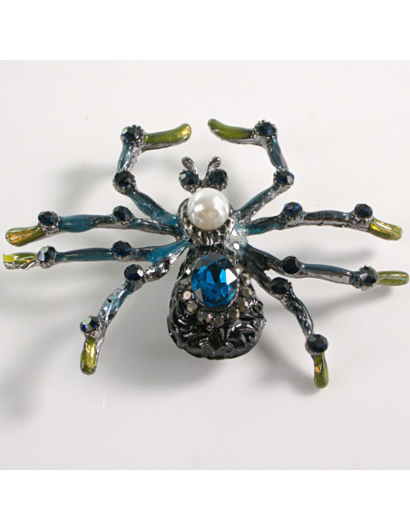 BROSZKA BROSZA  KLASYCZNY PAJĄK Z PERŁĄ   LOLITA AKCESORIA