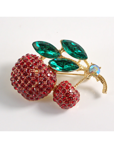 BROSZKA BROSZA JABŁKO OWOC DWA JABŁUSZKA LOLITA AKCESORIA