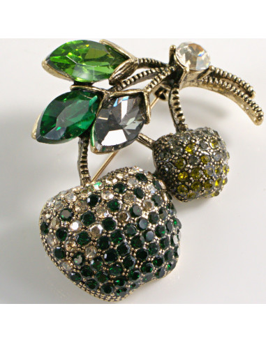 BROSZKA BROSZA  JABŁKO OWOC DWA JABŁUSZKA...