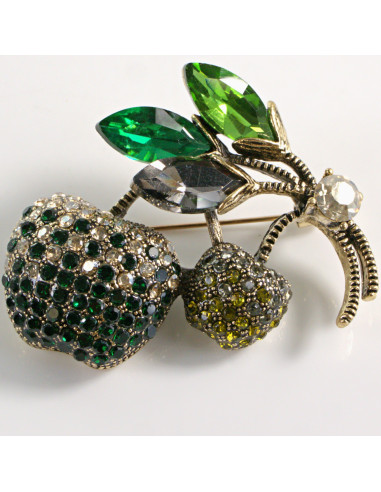 BROSZKA BROSZA  JABŁKO OWOC DWA JABŁUSZKA...