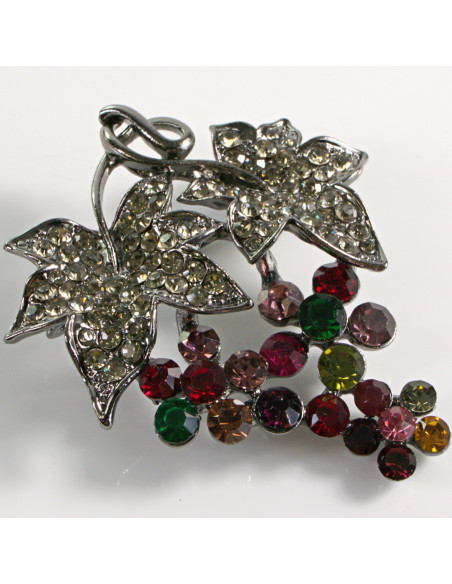 BROSZKA BROSZA KIŚĆ Z KWIATKAMI KWIATKI LOLITA AKCESORIA