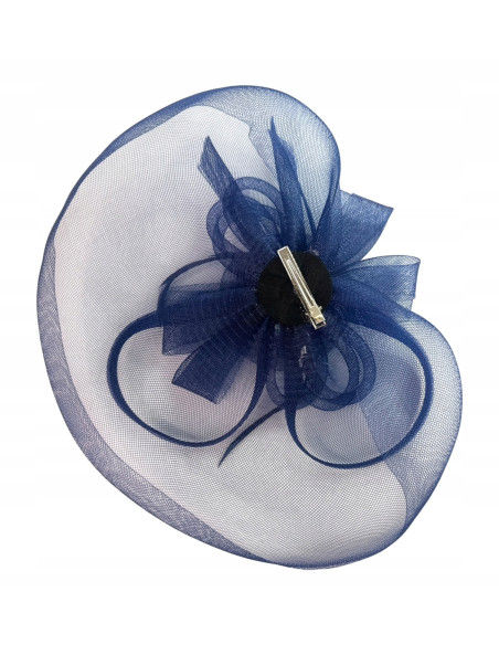 STROIK na GŁOWĘ Z OZDOBĄ TOCZEK FASCYNATOR Z PIÓRAMI Lolita AKCESORIA