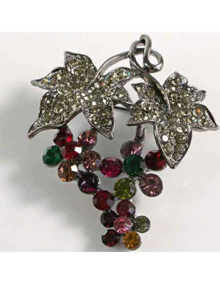 BROSZKA BROSZA KIŚĆ Z KWIATKAMI KWIATKI LOLITA AKCESORIA