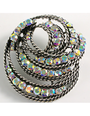 BROSZKA BROSZA ZAWIJAS ŚLIMAK CRYSTAL AB LOLITA...