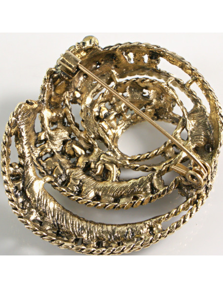 BROSZKA BROSZA ZAWIJAS ŚLIMAK LOLITA AKCESORIA