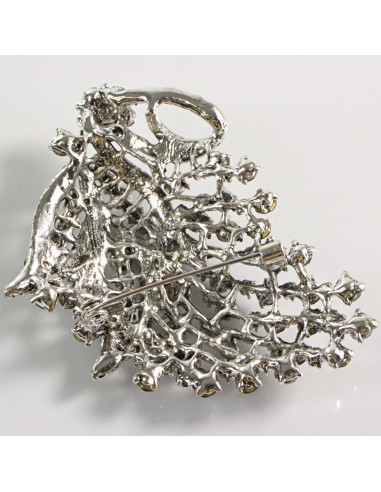 BROSZKA BROSZA DUŻA  ASYMETRYCZNA BROSZKA Z...