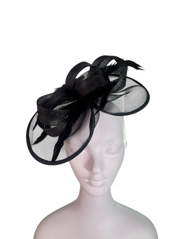 STROIK na GŁOWĘ Z OZDOBĄ TOCZEK FASCYNATOR Z...