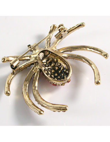 BROSZKA BROSZA  KLASYCZNY CZERWONY PAJĄK...