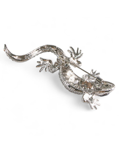 BROSZKA BROSZA STARE SREBRO JASZCZURKA...