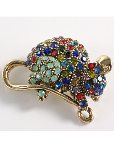 BROSZKA BROSZA KOLOROWA MYSZ MYSZKA Z...