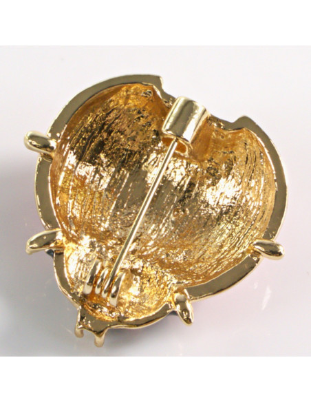 BROSZKA BROSZA EMALIOWANA CZERWONA BIEDRONKA  LOLITA AKCESORIA