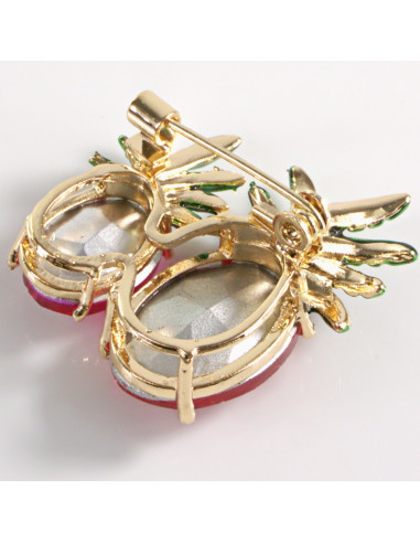 BROSZKA BROSZA KOLOROWE ANANASY  LOLITA AKCESORIA