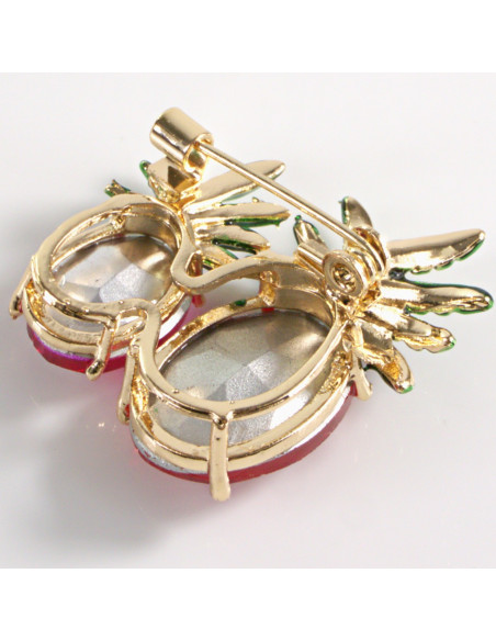 BROSZKA BROSZA KOLOROWE ANANASY  LOLITA AKCESORIA