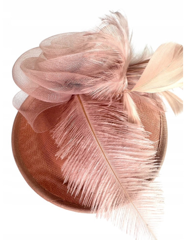 STROIK na GŁOWĘ Z OZDOBĄ TOCZEK FASCYNATOR Z...