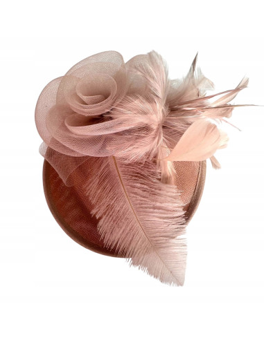 STROIK na GŁOWĘ Z OZDOBĄ TOCZEK FASCYNATOR Z...