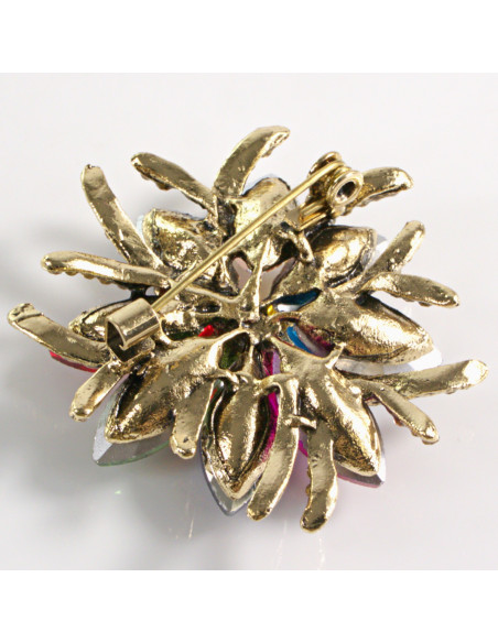 BROSZKA BROSZA ZIELONA  DALIA KWIAT  LOLITA AKCESORIA