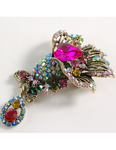 BROSZKA BROSZA KOLOROWY BUKIET RÓG OBFITOŚCI...