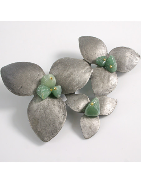 KLASYCZNA BROSZKA BROSZA GALERYJNA  TRZY KWIATY  Lolita Accessories