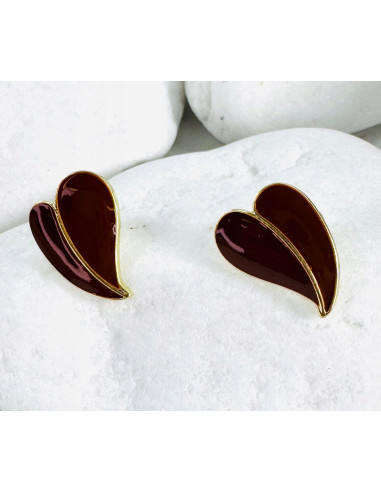 Kolczyki SERCE SERDUSZKO BOHO Lolita...