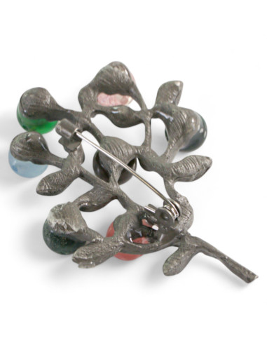 KLASYCZNA BROSZKA BROSZA GALERYJNA KOLOROWA...