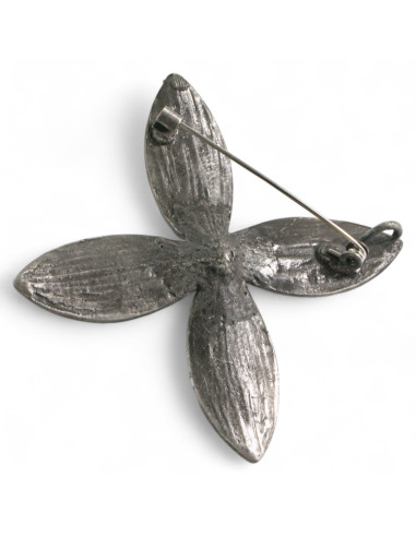 KLASYCZNA BROSZKA BROSZA GALERYJNA ROZETA KWIAT...