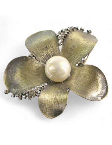 KLASYCZNA BROSZKA BROSZA GALERYJNA ROZETA KWIA...