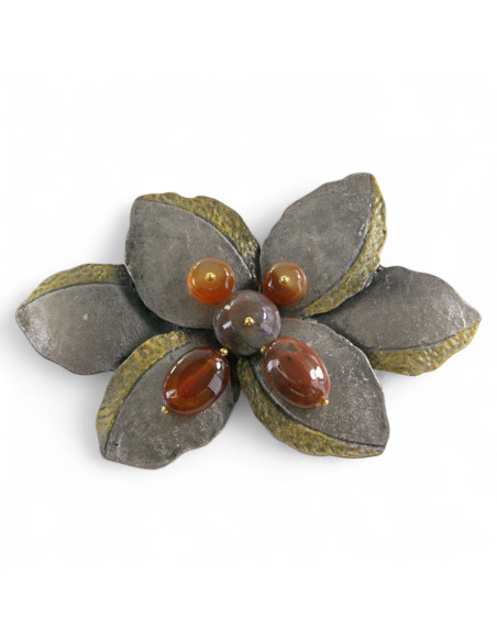 BROSZKA BROSZA GALERYJNA DUŻY KWIAT XL Lolita Accessories